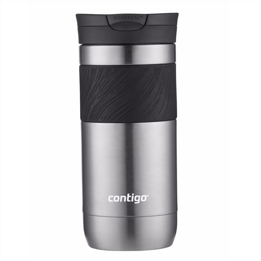 Vaso Termo Contigo Snapseal Byron Acero 20 Oz 591Ml Gris