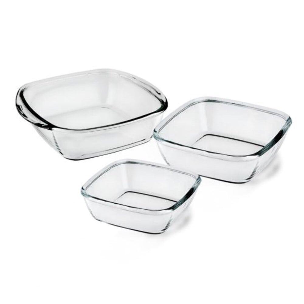 Set X 3 Refractarias Cuadradas Home Elements img #1