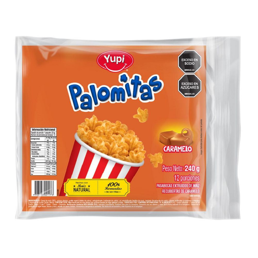 Palomitas PALOMITAS recubiertas de caramelo (240  gr) img #2