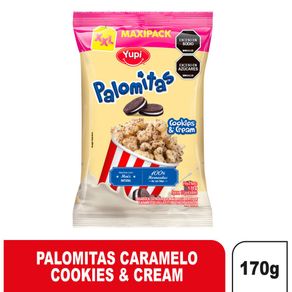 Pasabocas PALOMITAS cookies & cream XXL (170  gr)