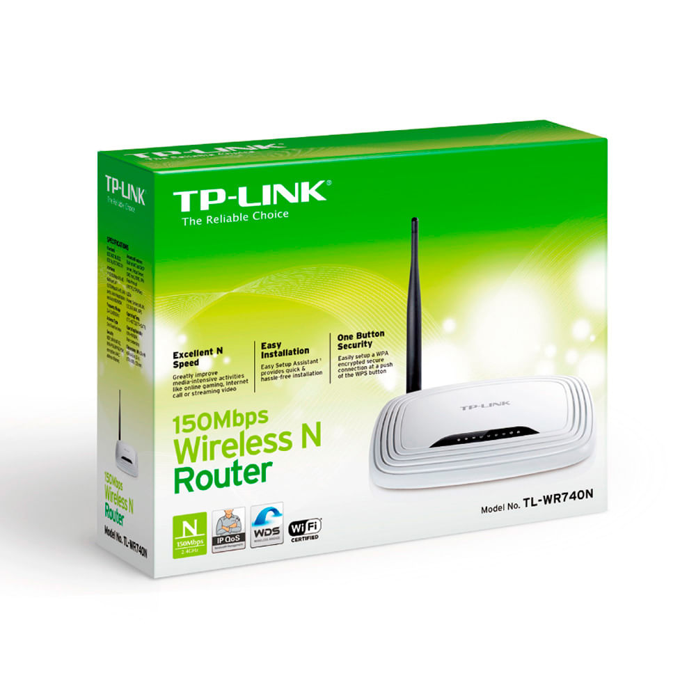 Router Inalámbrico N A150mbps Tp Link Tl Wr740n 5Dbi img #2