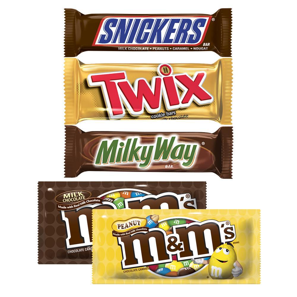 Chocolates Importados Snickers Milky Way Twix Y Myms X 5 Und img #1