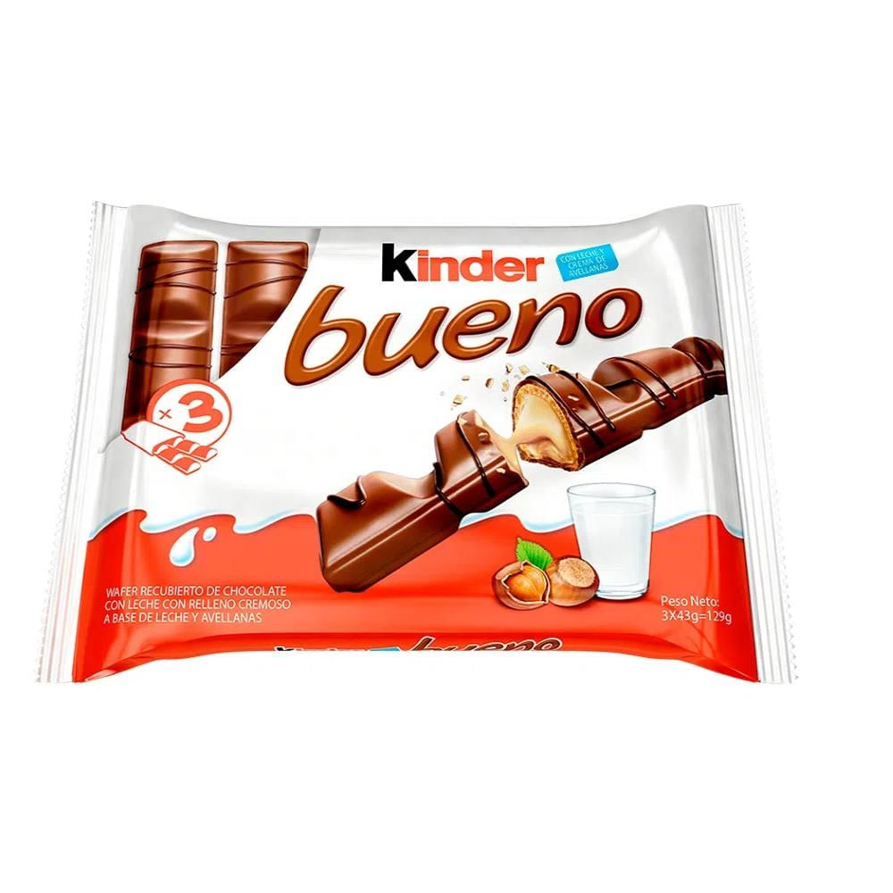 Chocolates Kinder Bueno Ferrero Rocher Pack X 3 Unidades