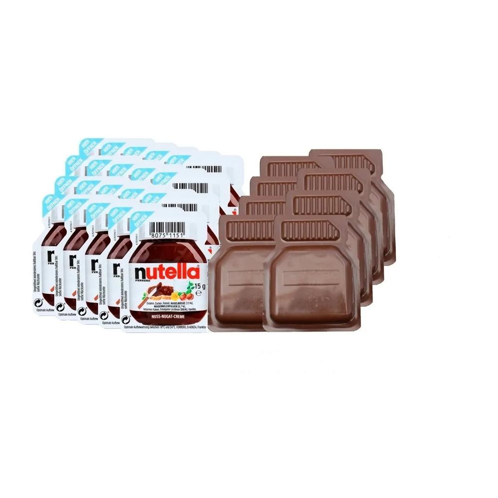 Crema De Avellanas Nutella Caja X 120 Sobres De 15 Gr