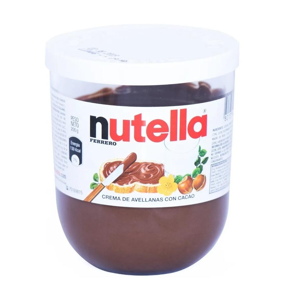 Crema De Avellanas Nutella Tarro X 200Gr