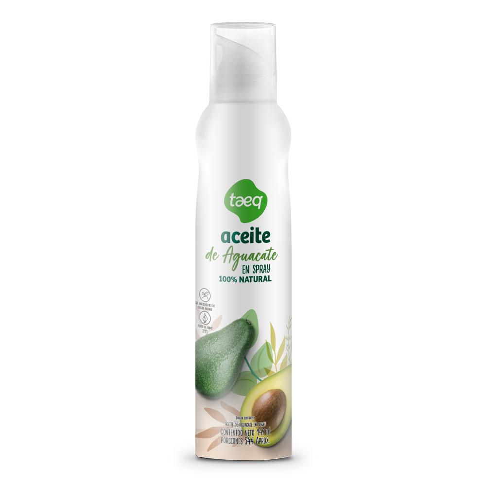 Aceite de aguacate TAEQ en spray 100% natural (147  ml)