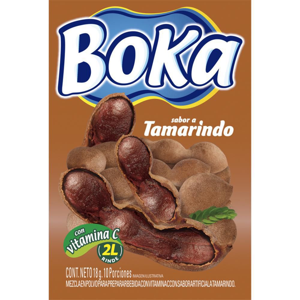Mezcla BOKA POLVO PREPARAR BEBIDA TAMARIND (18  gr) img #2
