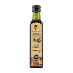 Aceite aguacate AUTOR extra virgen (250  gr)