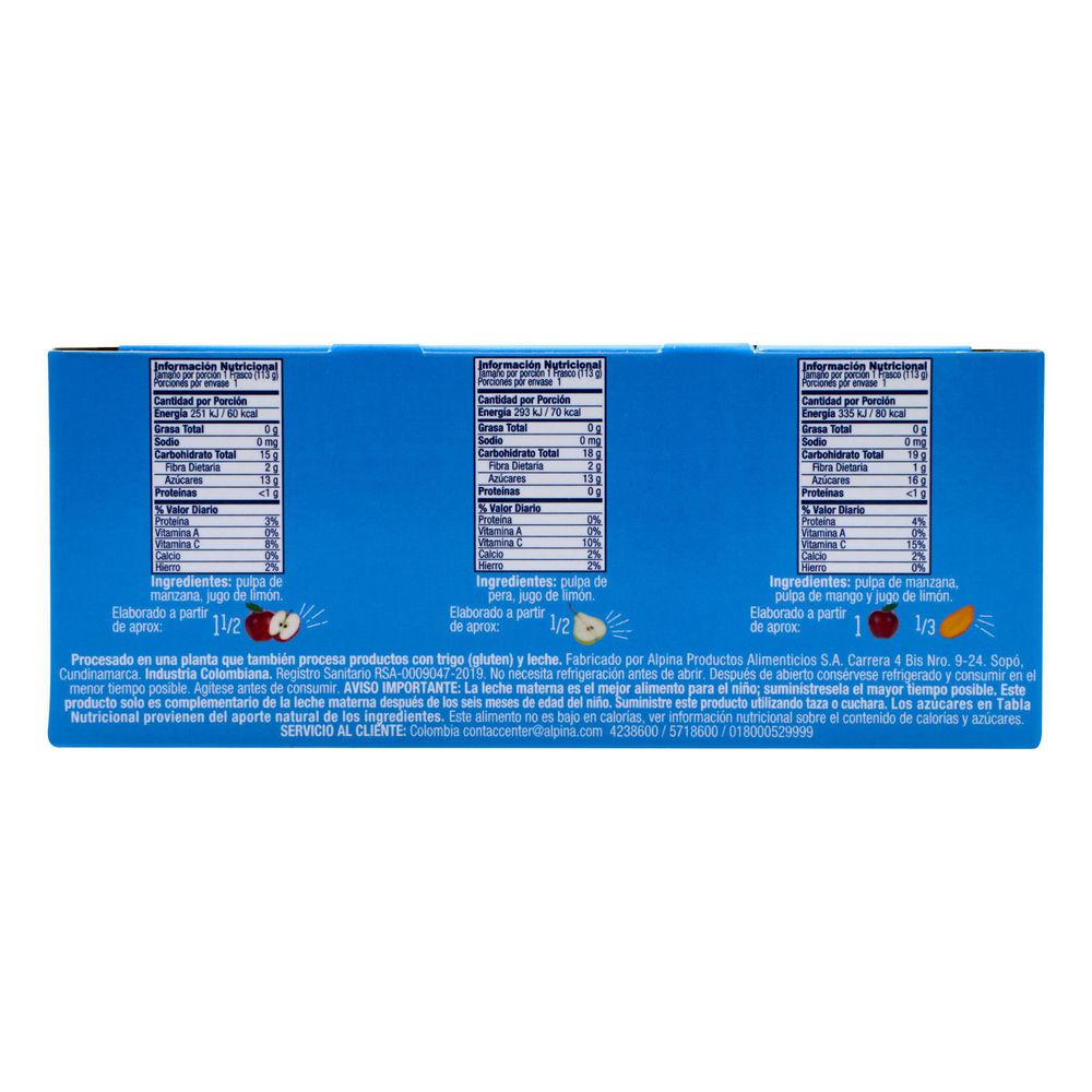 Compota ALPINA multisabor x6und (630  gr) img #5