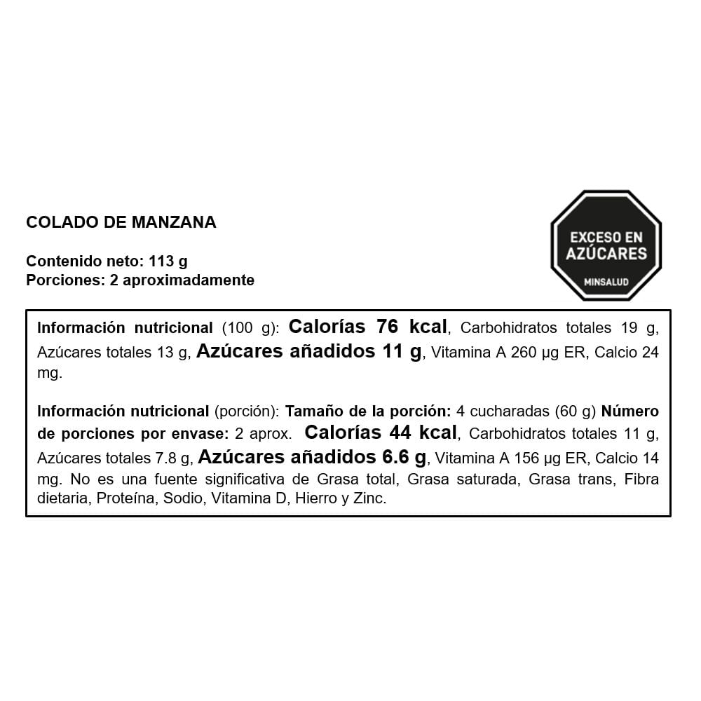 Compota HEINZ manzana (113  gr) img #2