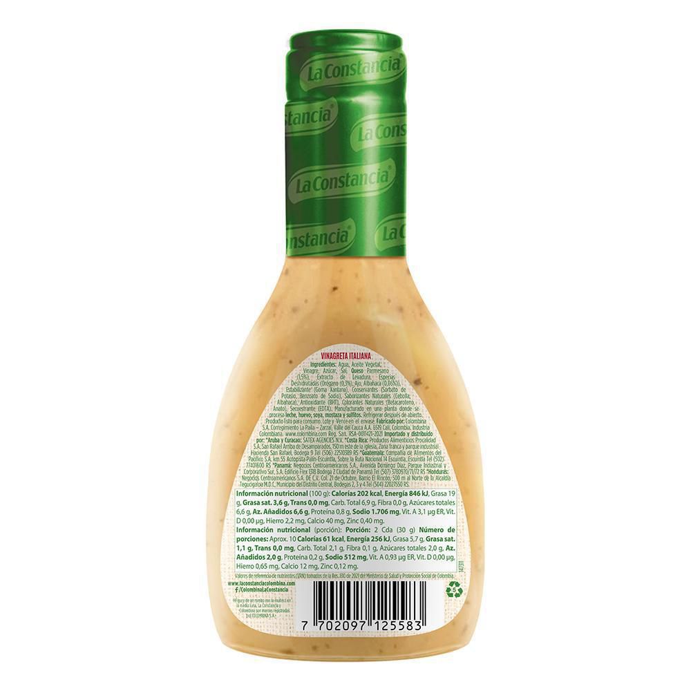 Vinagreta LA CONSTANCIA thai (310  gr) img #2