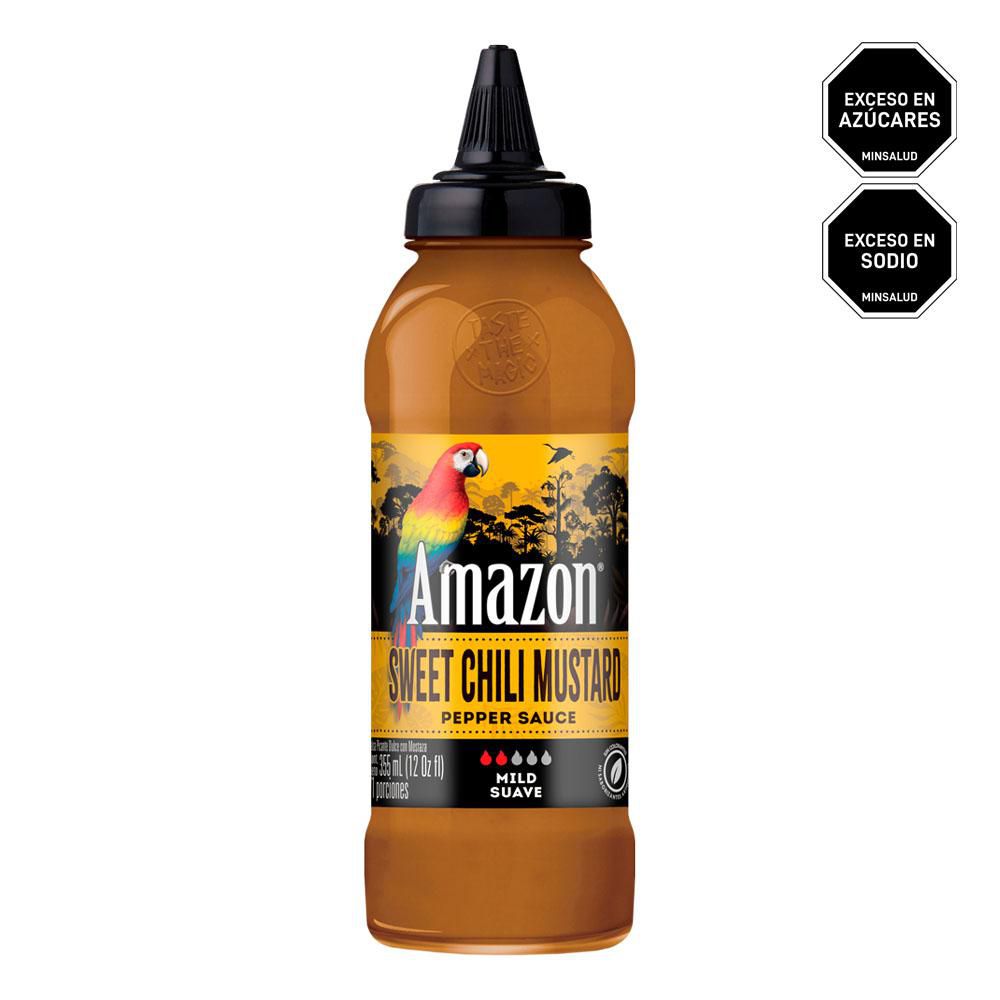 Salsa de pimienta AMAZON mostaza de chile dulce (416  gr) img #1