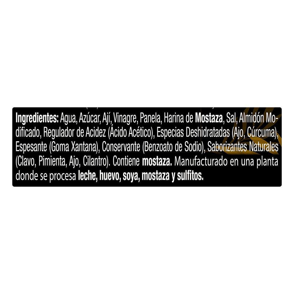 Salsa de pimienta AMAZON mostaza de chile dulce (416  gr) img #5