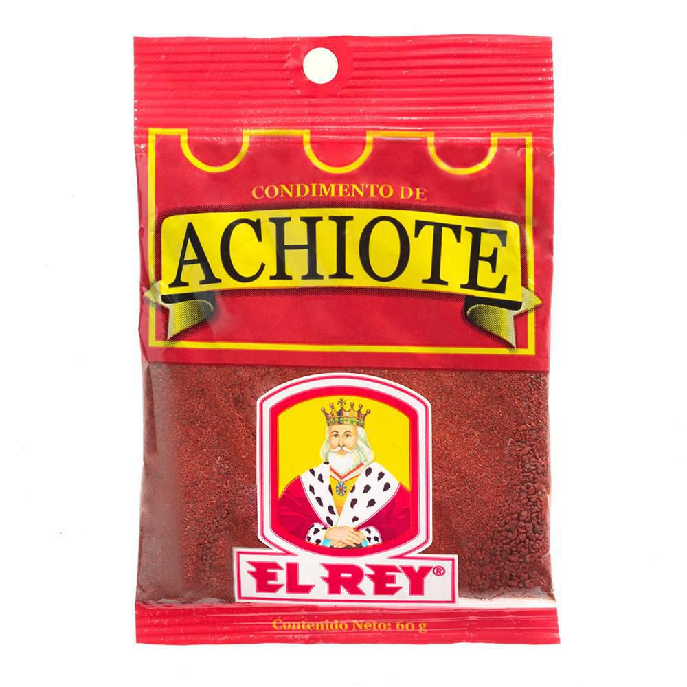 Condimentos EL REY de achote (60  gr)