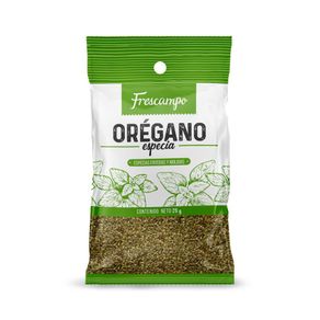 Orégano FRESCAMPO especias enteras y molidas (25  gr)
