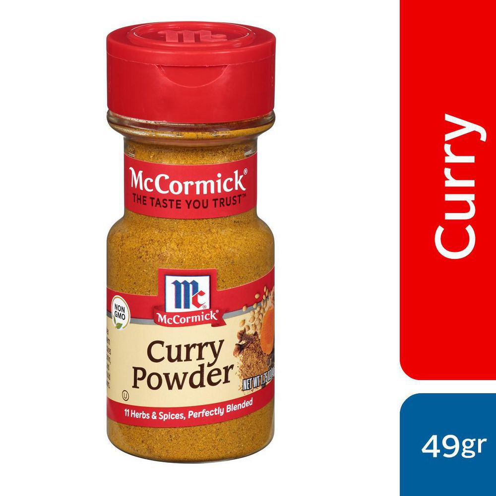 Curry MCCORMICK MARCA EXCLUSIVA especias puras (49.612  gr) img #1