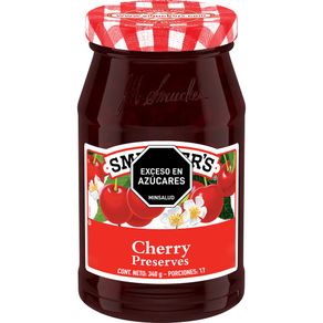 Mermelada SMUCKERS MARCA EXCLUSIVA Cereza (340  gr)