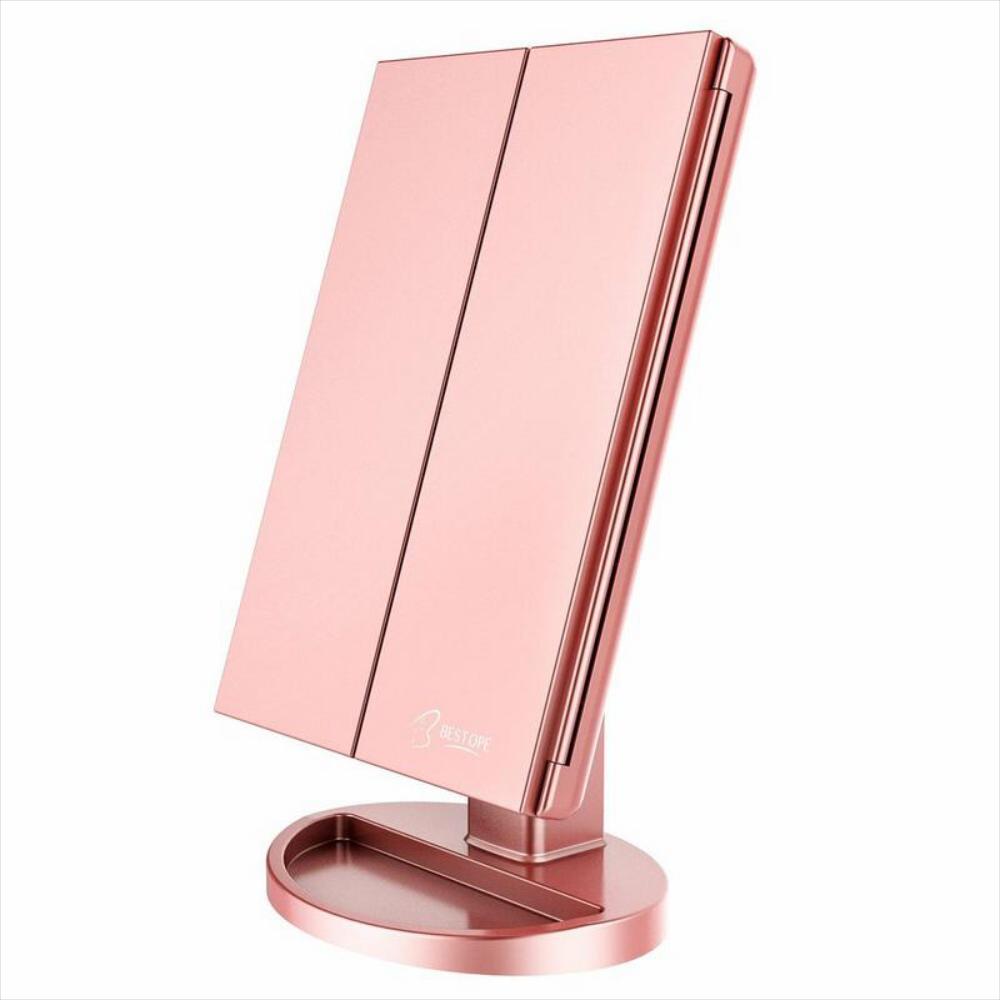 Espejo Con Luces Bestope Aumento De 2X 3X