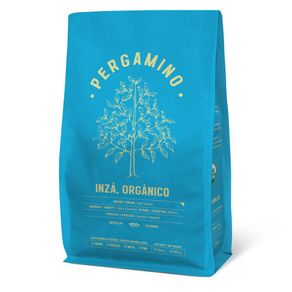 Café PERGAMINO Inzá, orgánico molido (360  gr)