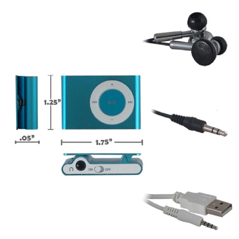 Reproductor Mp3 Clip Azul img #3