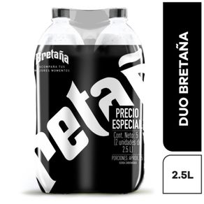 Soda BRETANA botella x2und (5000  ml)