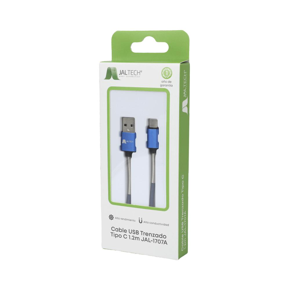 Cable Usb Trenzado Tipo C 1.2M Jal 1707A img #2