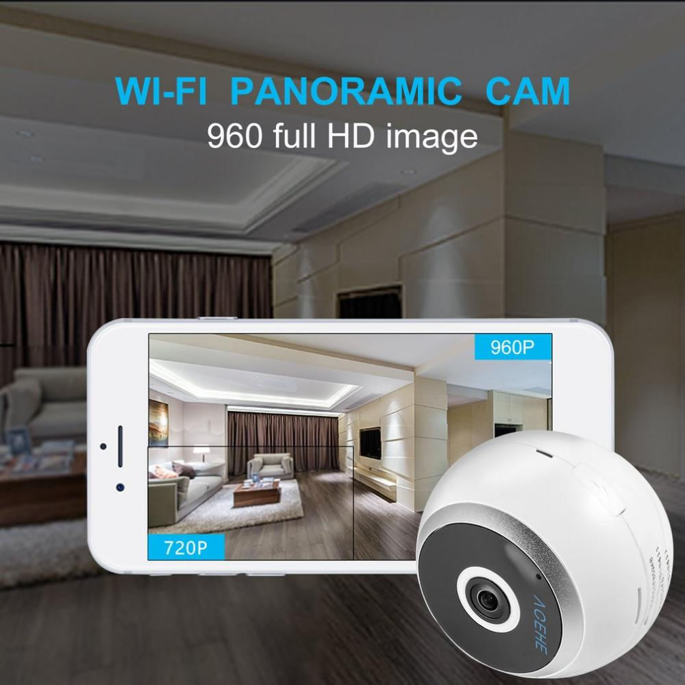 Cámara De Seguridad De Video Inalámbrica Acehe 960P Panorama Wifi Hd Night Vision img #5