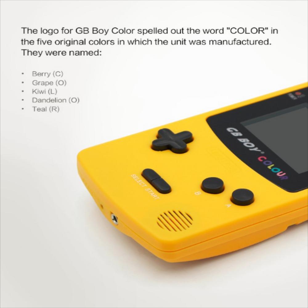 ¡¡El Más Nuevo!! Nintendo Yellow Game Boy Color (Gbc) img #2
