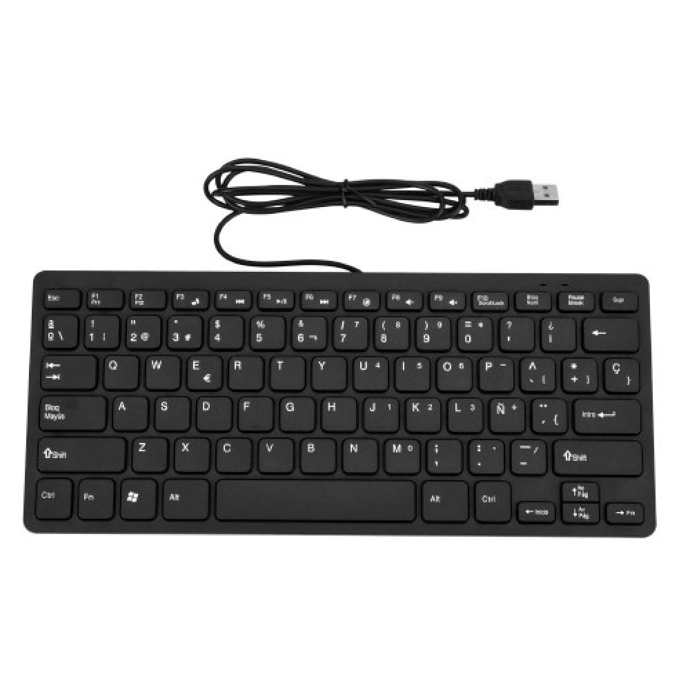exito.com | Wired Mini Keyboard Spanish Usb Interface Desktop Computer