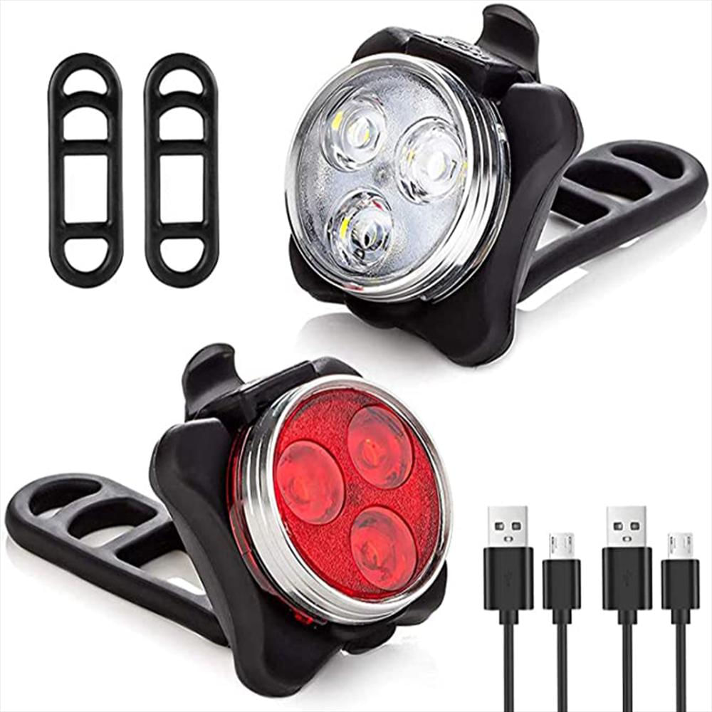 Juego De Luces Led Para Bicicleta #108 img #3