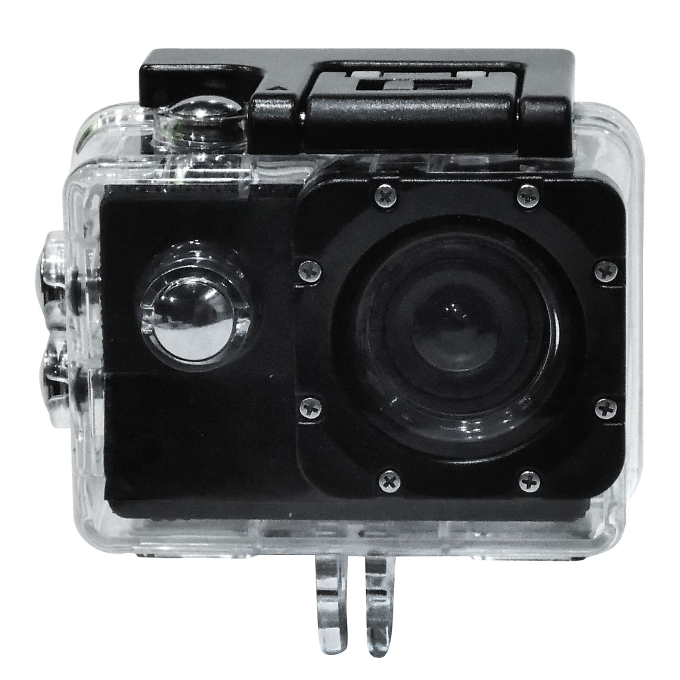 Cámara Deportiva Ultra Action Full HD 1080P Sumergible con Accesorios
