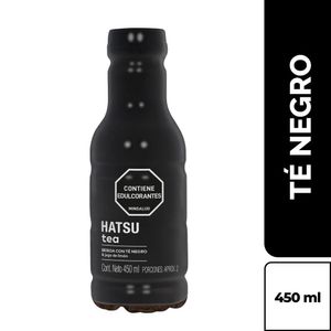 Té HATSU negro con jugo de limón (450 ml)