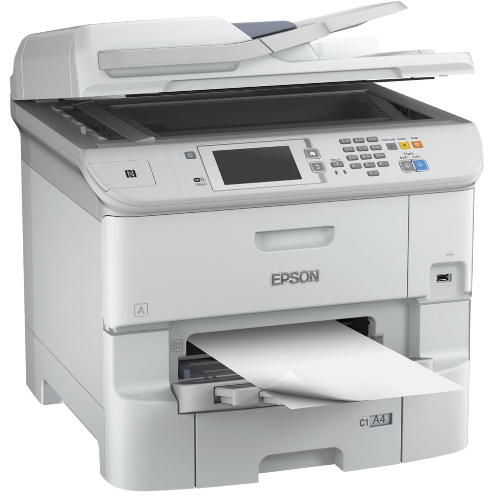 Impresora Multifuncional Color Epson Wf 6590Dw Blanco img #2