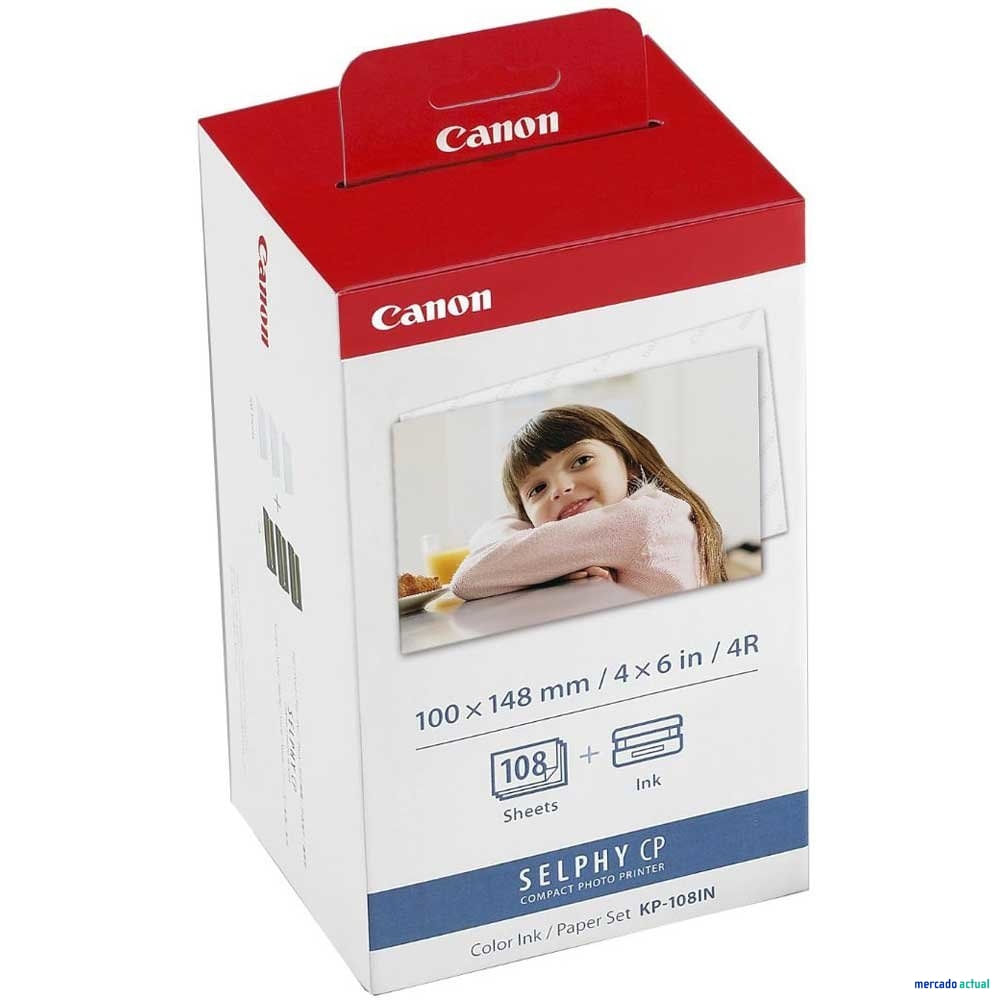 Impresora Canon Selphy Cp1000 Y Cartucho Kp 108 img #2