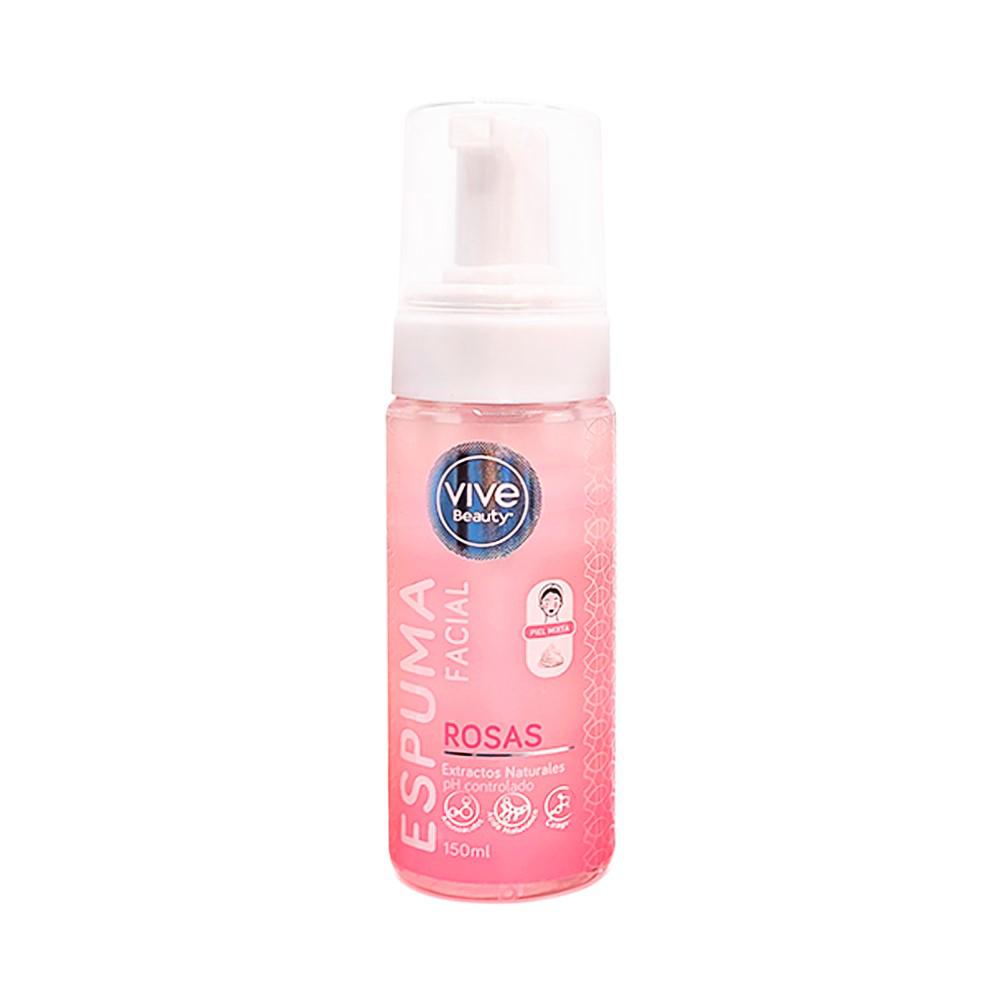 Jabon Facial Espuma Rosas 150 Ml