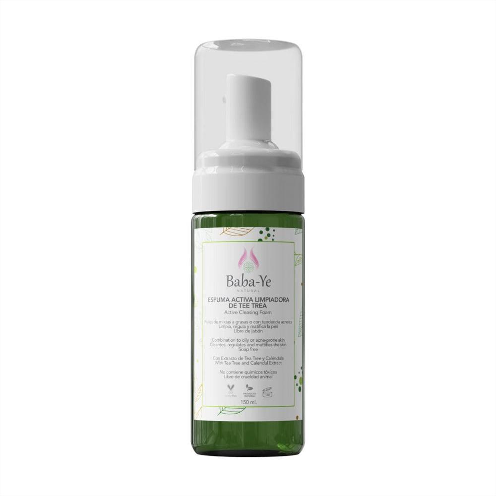 Espuma Facial Limpiadora De Tea Tree Piel Grasa Acné