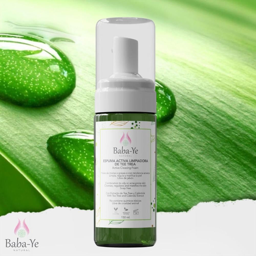Espuma Facial Limpiadora De Tea Tree Piel Grasa Acné img #3