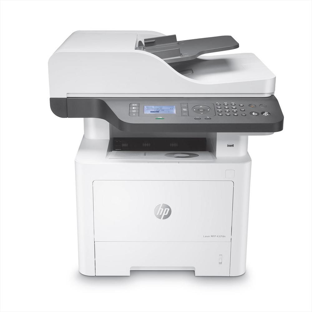 Impresora Multifuncional Láser Hp Mfp 432Fdn Blanco Y Negro Red Dúplex Impresora Multifuncional Hp Laser 432Fdn Monocromática