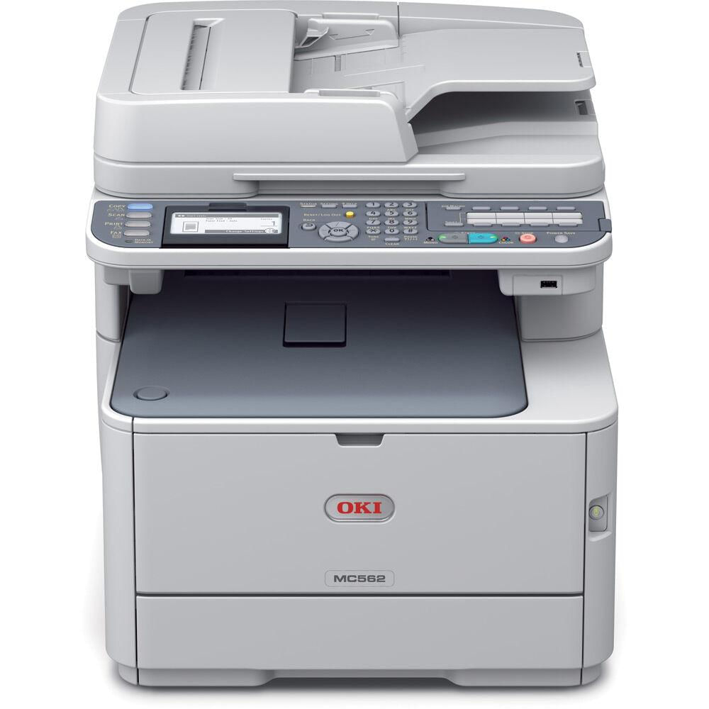 Impresora Multifuncional Oki Mc562w A Color Led Usb Blanca img #1