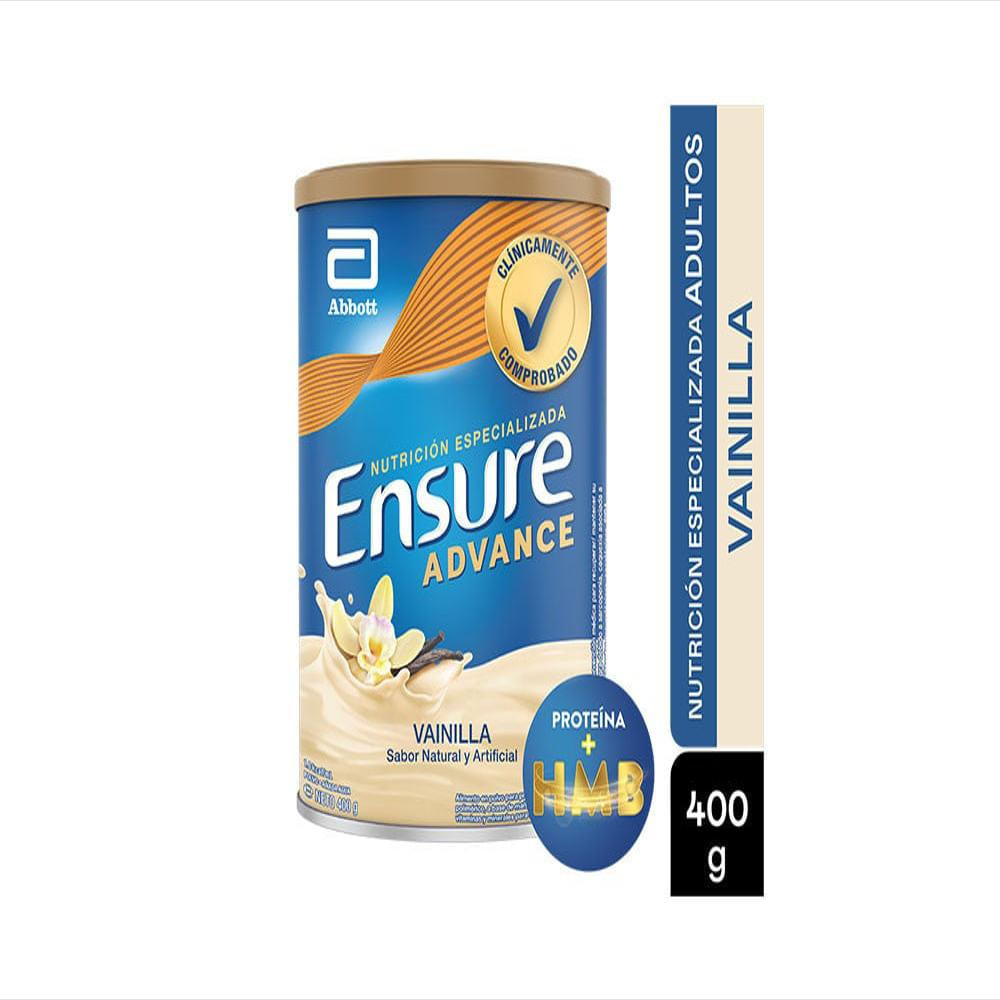 Apme Polimerico Ensure Advance Vainilla Lat 1 Lat 400 G