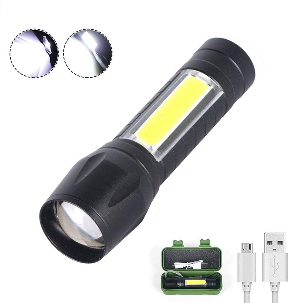 Linterna LED brillante, súper mini linterna con luz de flash de alta  lúmenes, luz de bolígrafo, linternas pequeñas para emergencias, linterna de