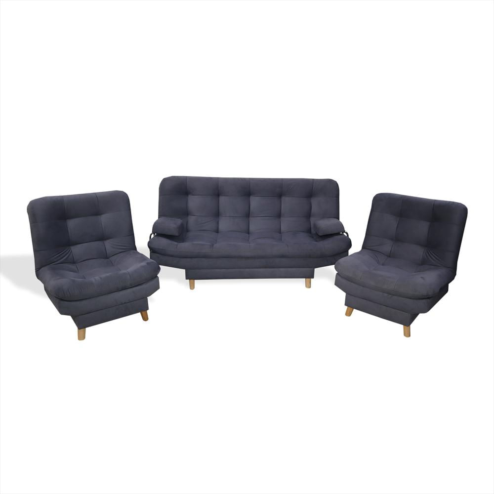 Sala Clic Clac Hauser Gris + Cojines