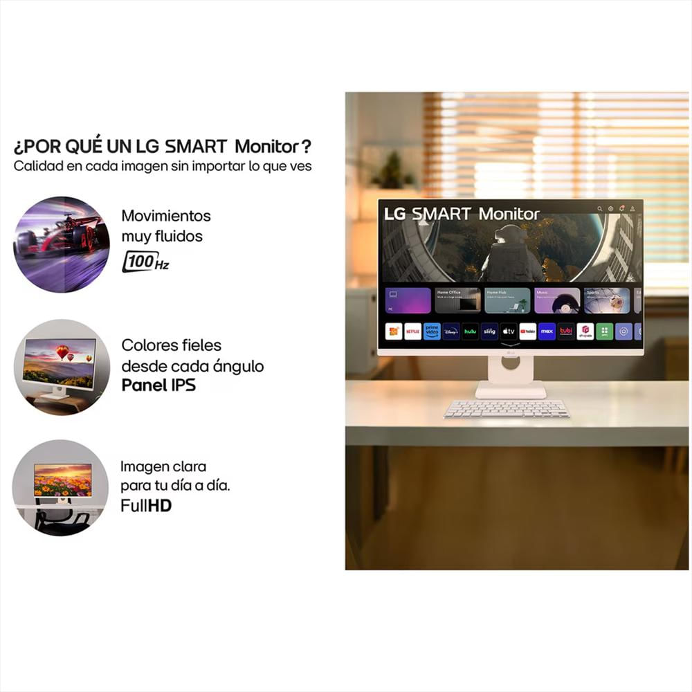 Monitor Lg 27U511sa Smart 27 Ips Bluetooth Webos img #2