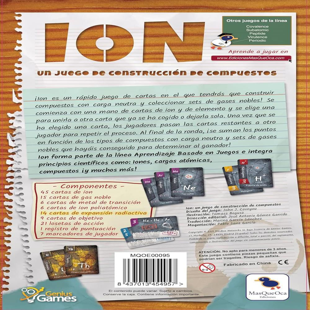 Juego De Mesa Ion img #2