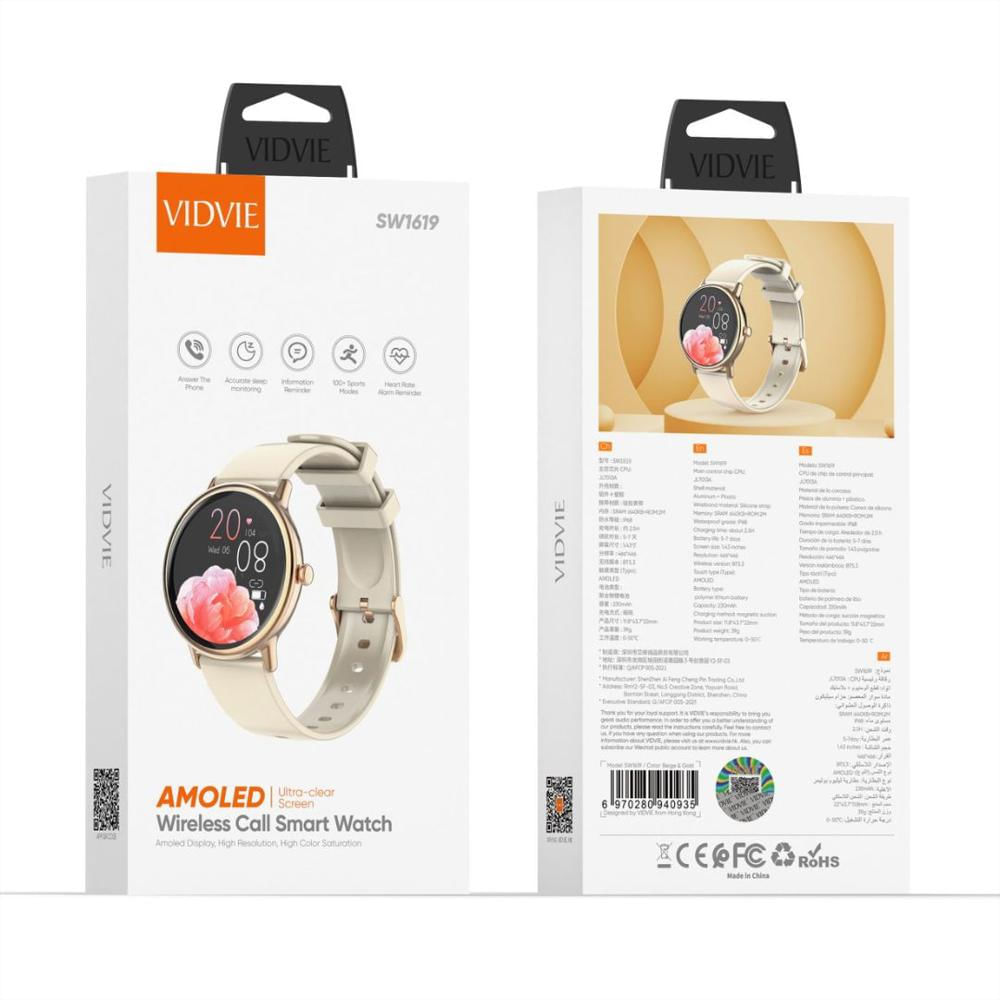 Smartwatch Vidvie Sw1619 Rosa img #3