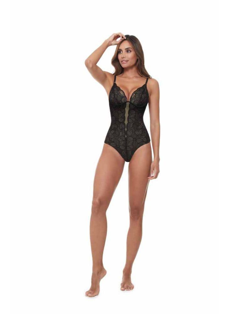 Body Body con top demi con arco Chamela