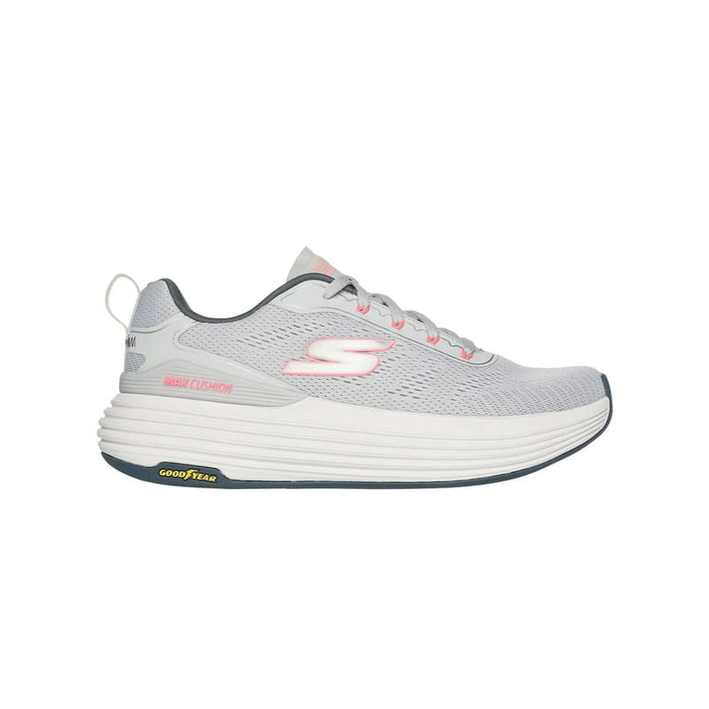 Tenis Skechers Max cushionings Suspension Mujer Color Gris