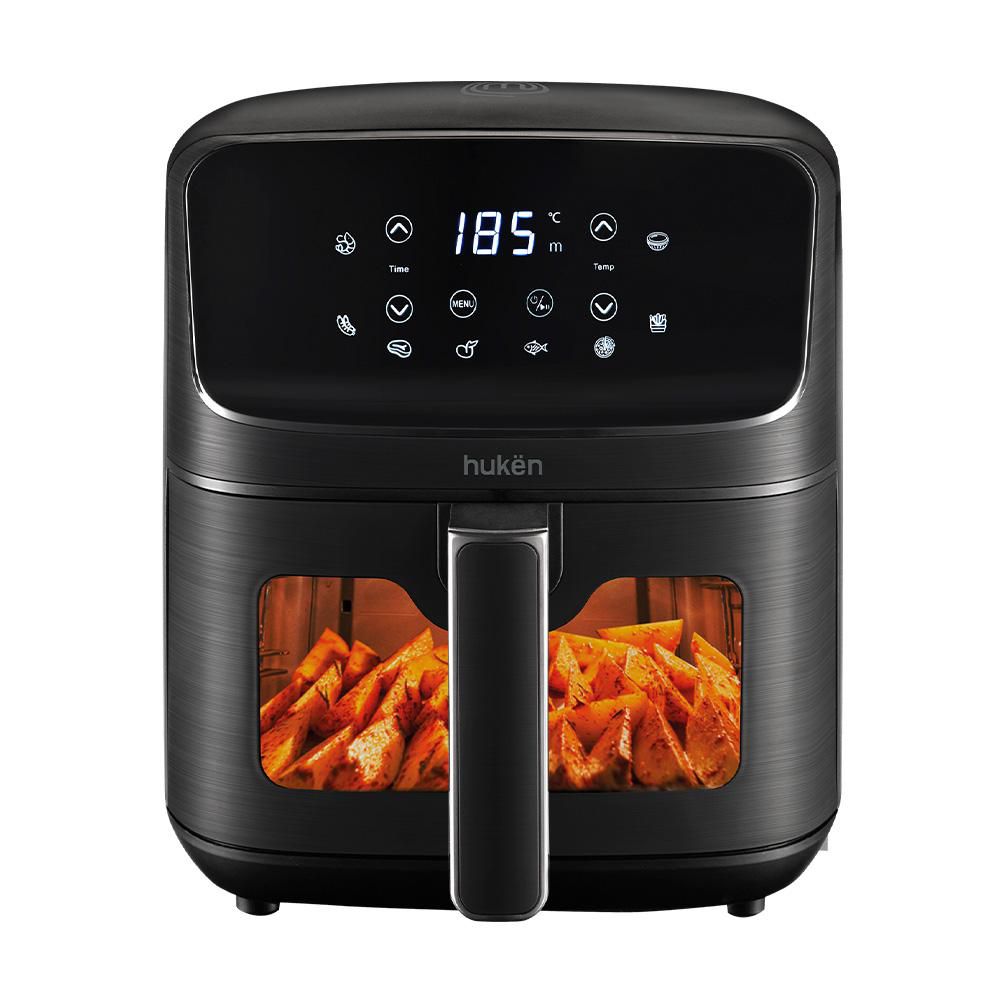 Freidora de aire Masterchef by HUKEN 4.5 Lt Digital Negro MKAF45BLACK Freidora de aire Masterchef by HUKEN 4.5 Lt Digital Negro MKAF45BLACK