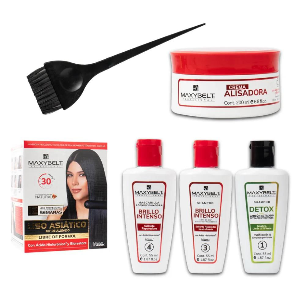 Kit Liso Asiático De Maxybelt 12 Semanas img #2