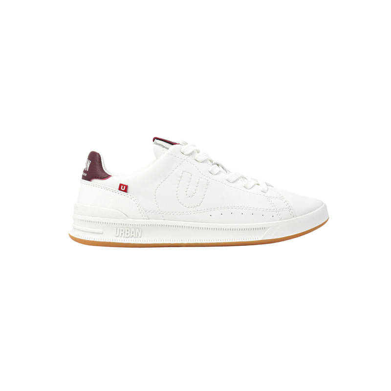 Tenis-Urban-UM127-WHWI-Color-Blanco-Rojo-Marron--Mujer